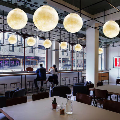 LunaraGlow Moonlight Pendant Lamp for Cozy Ambience - OpalDwell