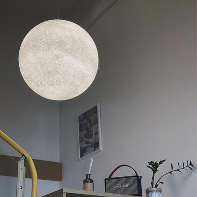 LunaraGlow Moonlight Pendant Lamp for Cozy Ambience - OpalDwell