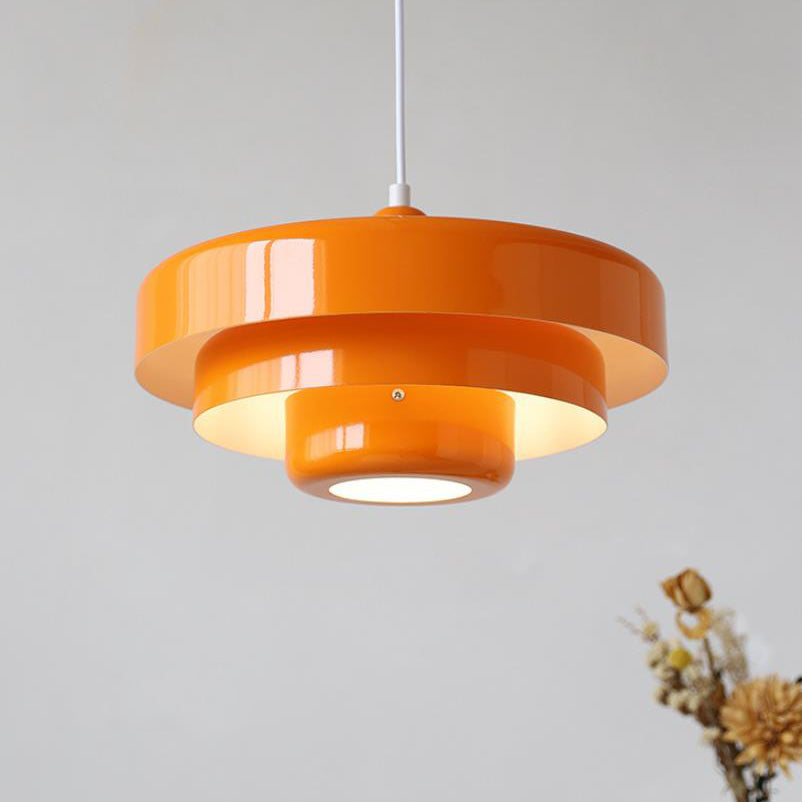 Nordic Inspired Multi Layer Metal Pendant Light 21 cm - OpalDwell