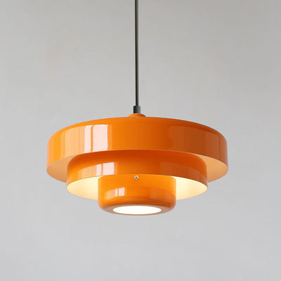 Nordic Inspired Multi Layer Metal Pendant Light 21 cm - OpalDwell