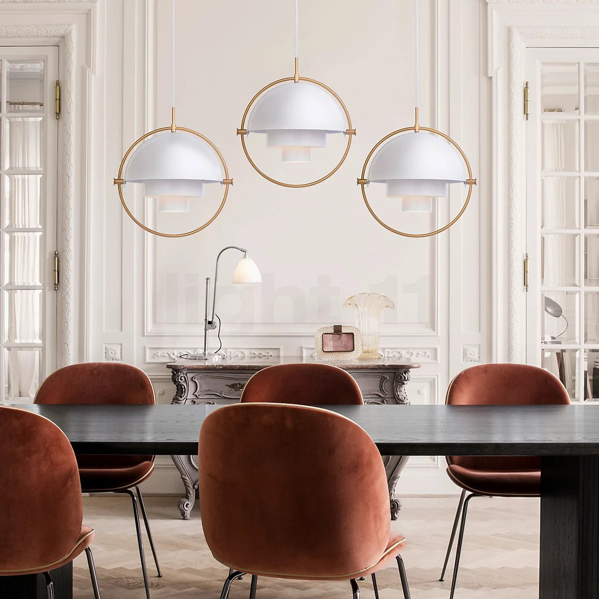 Norvian Multi-Layer Pendant Light With Nested Shades - OpalDwell