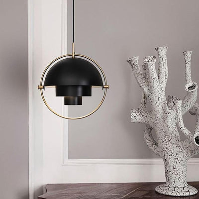 Norvian Multi-Layer Pendant Light With Nested Shades - OpalDwell