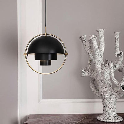 Liora Nordic Pendant Lamp with Subtle Stacked Design - OpalDwell