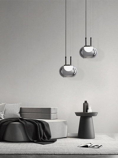 HaloAura Pendant Light With Enchanting Halo Glow Effect - OpalDwell