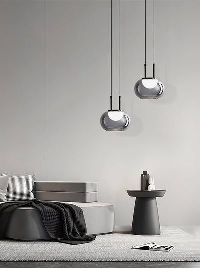 HaloAura Pendant Light With Enchanting Halo Glow Effect - OpalDwell