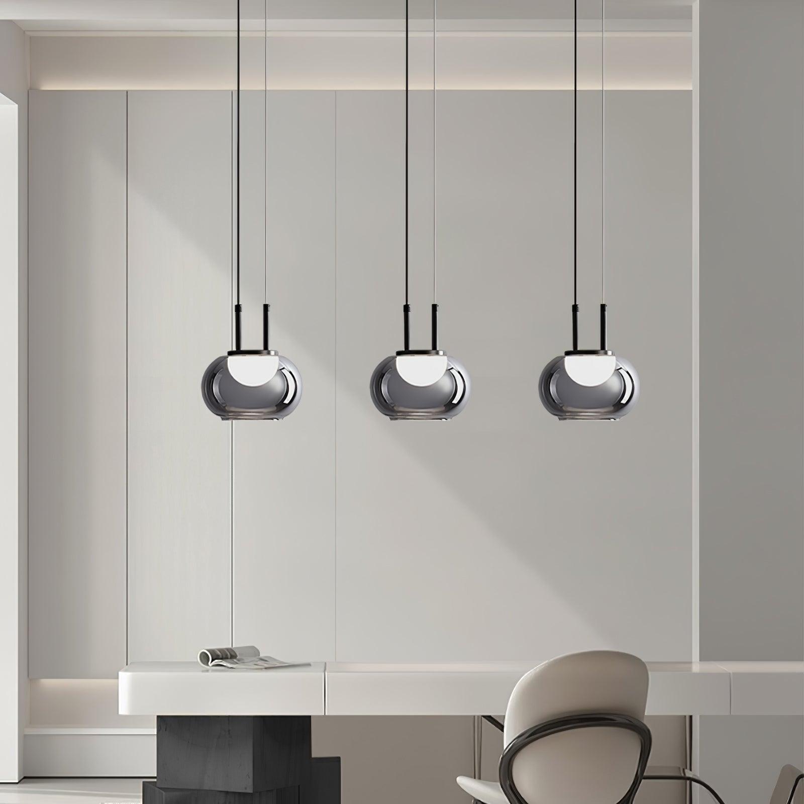HaloAura Pendant Light With Enchanting Halo Glow Effect - OpalDwell