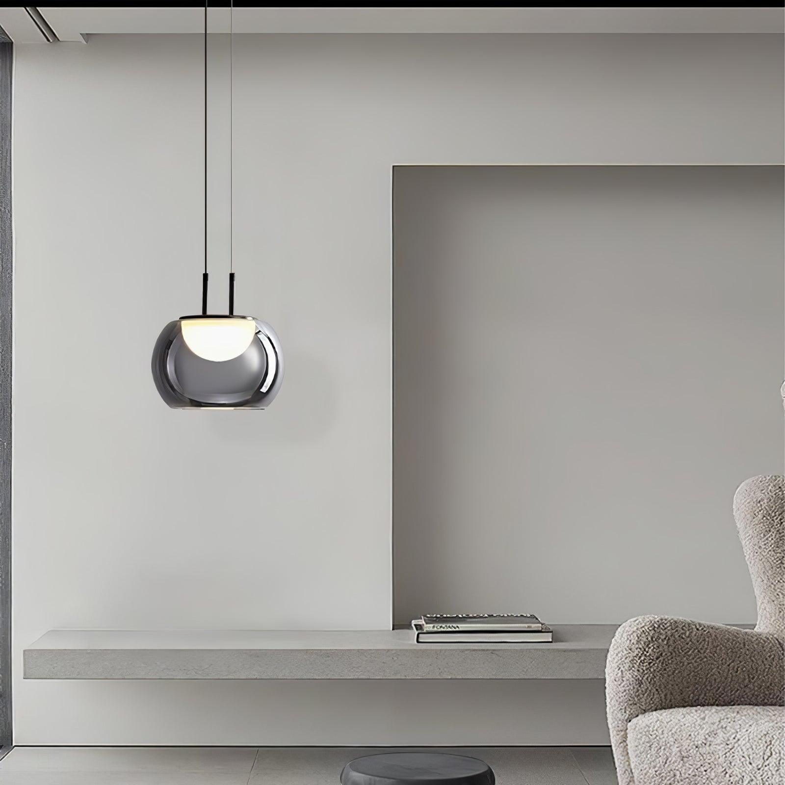 HaloAura Pendant Light With Enchanting Halo Glow Effect - OpalDwell