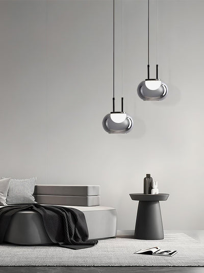HaloAura Pendant Light With Enchanting Halo Glow Effect - OpalDwell