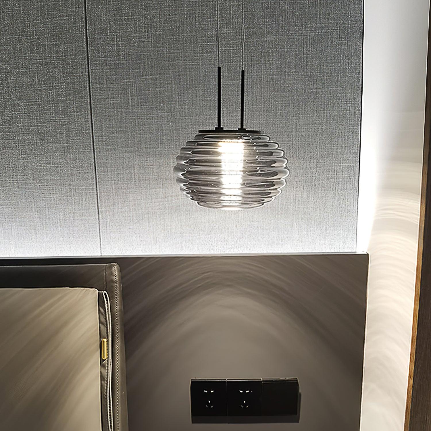 HaloAura Pendant Light With Enchanting Halo Glow Effect - OpalDwell