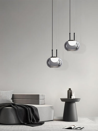 HaloAura Pendant Light With Enchanting Halo Glow Effect - OpalDwell