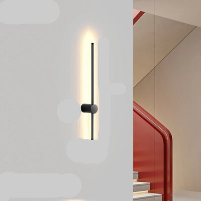 LumiNord Minimalist Wall Lamp With Soft Ambient LED - OpalDwell