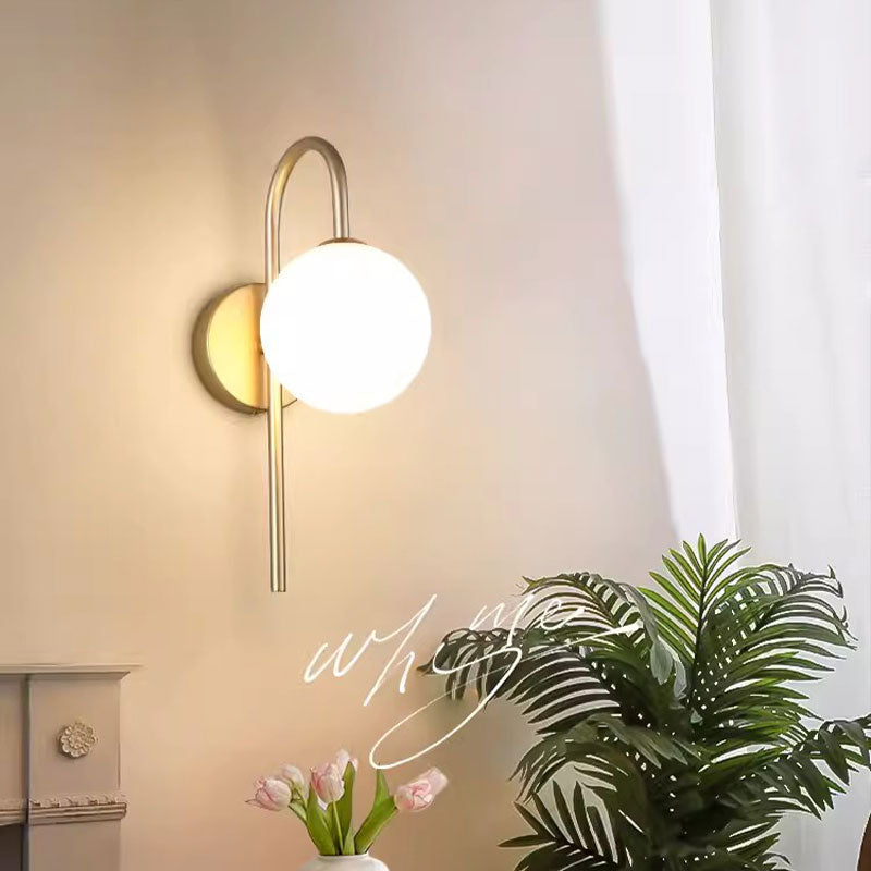 LumaNova Modern LED Wall Lights for Home Decor and Ambience OpalDwell