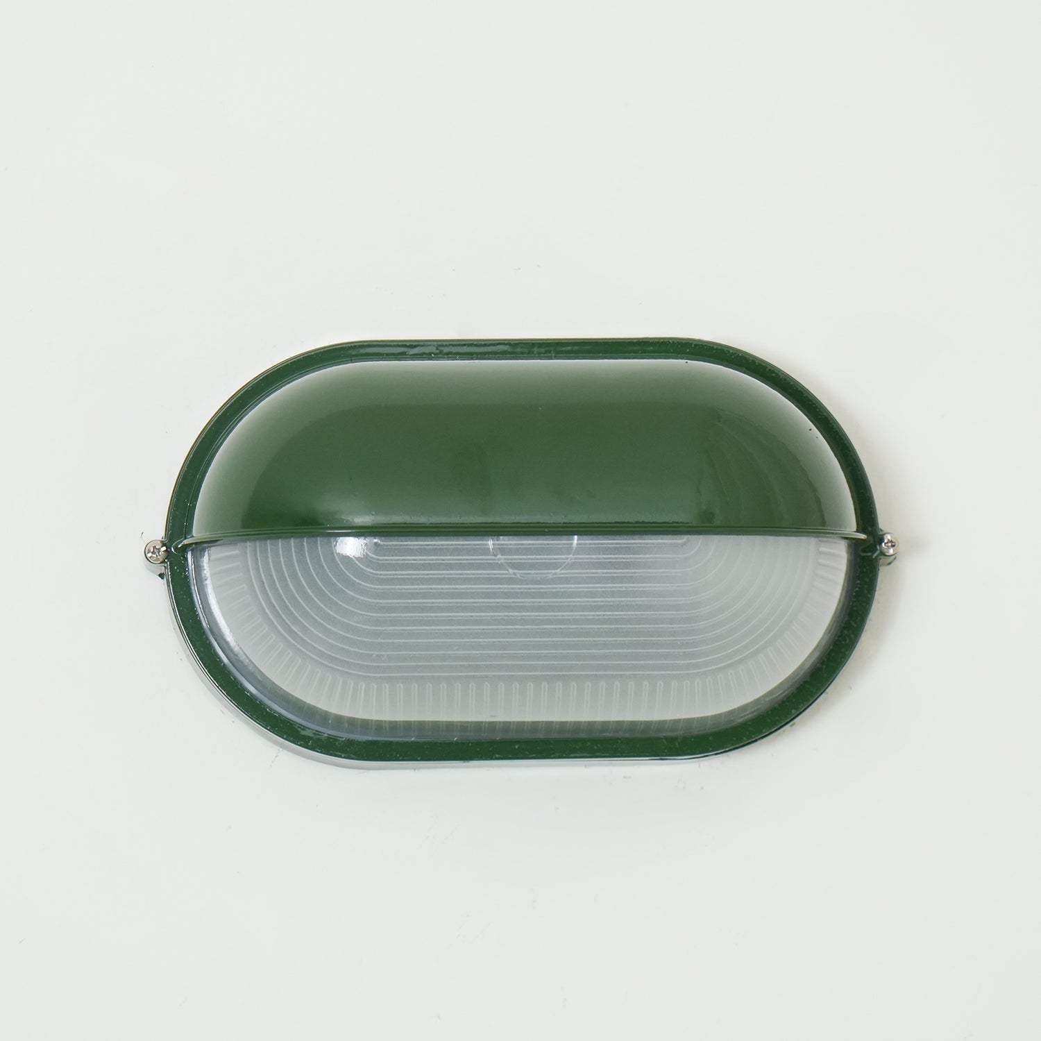 Maris Outdoor Wall Light With Industrial Ribbed Glass - OpalDwell