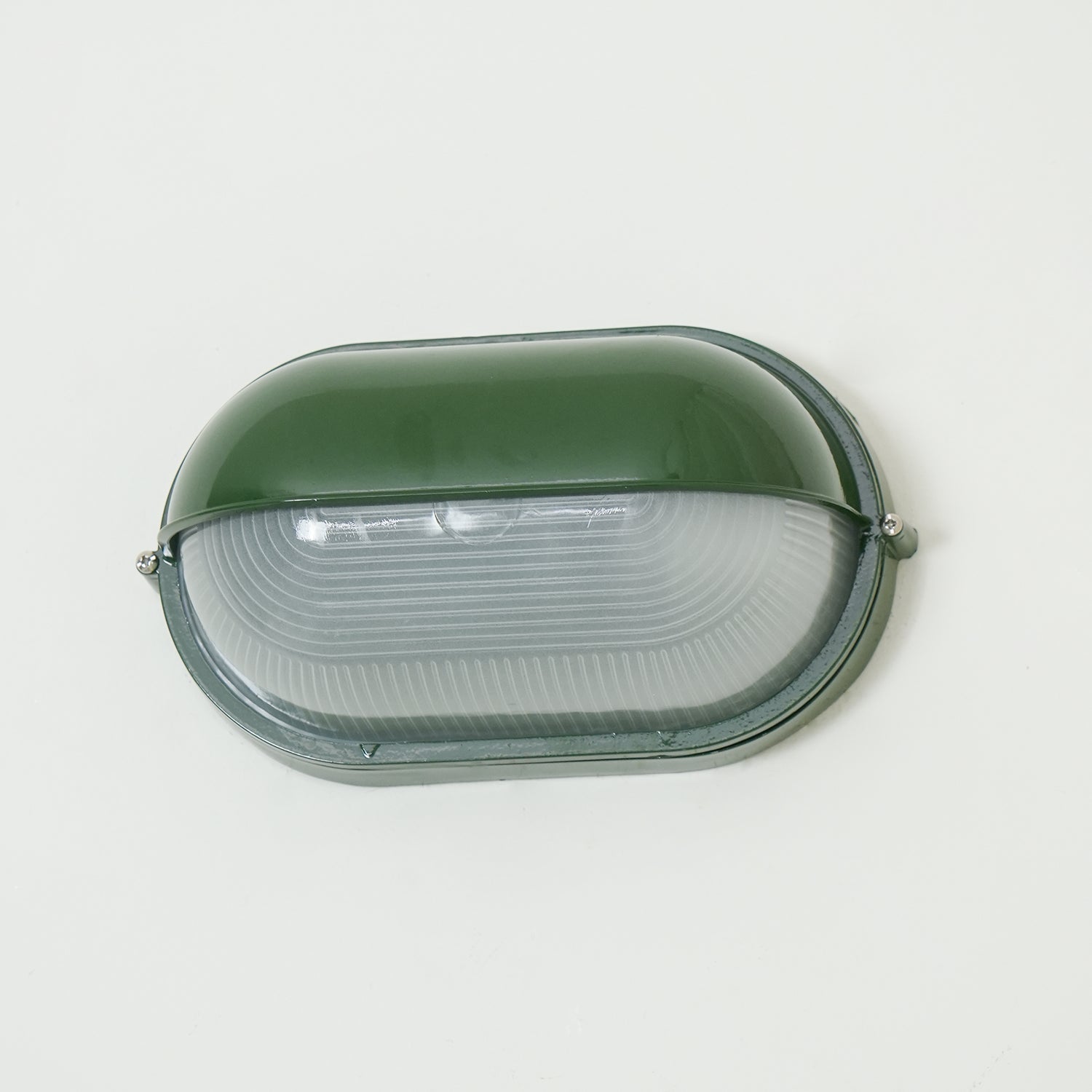 Maris Outdoor Wall Light With Industrial Ribbed Glass - OpalDwell