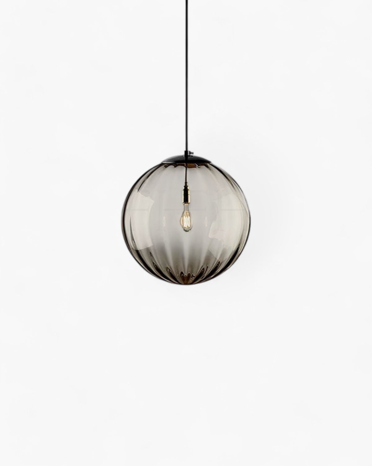 VeraLux Amber Glass Pendant Ceiling Light Vintage Warmth - OpalDwell
