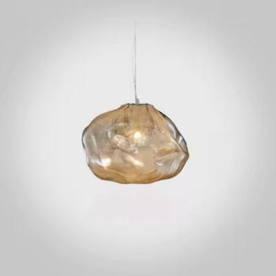 NimbusGlow – Whimsical Cloud-Inspired Glass Pendant Light - OpalDwell