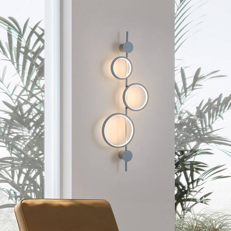 Contemporary Wall Lamp With LED Indoor Lighting Fixture - OpalDwell