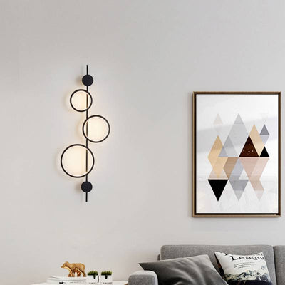 Contemporary Wall Lamp With LED Indoor Lighting Fixture - OpalDwell
