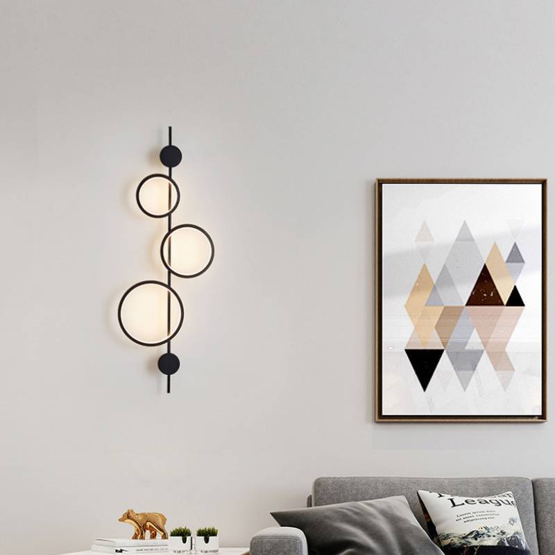 Contemporary Wall Lamp With LED Indoor Lighting Fixture - OpalDwell