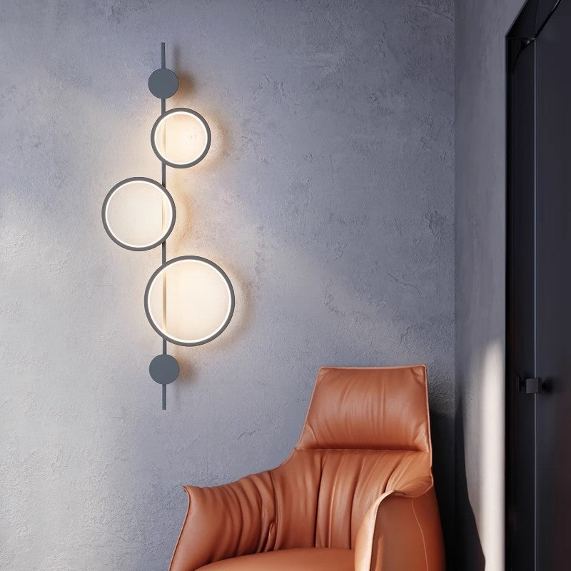 Contemporary Wall Lamp With LED Indoor Lighting Fixture - OpalDwell