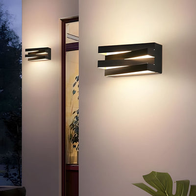 ArcLume Elegant Waterproof Modern Outdoor Wall Sconces - OpalDwell