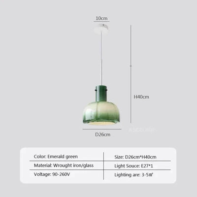 Eldrida Glass Pendant Light For Timeless Home Decor - OpalDwell