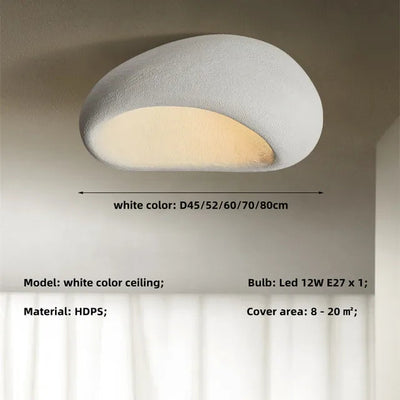 Irisori Ceiling Light | Wabi-Sabi Japanese Artisanal Glow OpalDwell