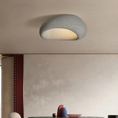 Irisori Ceiling Light | Wabi-Sabi Japanese Artisanal Glow OpalDwell