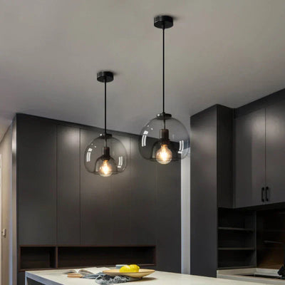 ElaraGlass Pendant Light – Modern Nordic Design For Homes - OpalDwell