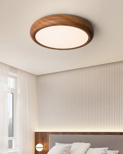 Nexa Walnut Ceiling Light With Full Spectrum Lighting - OpalDwell