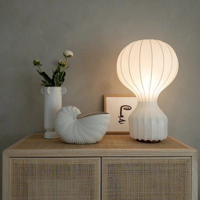 Modern Table Lamp With Soft Warm Light For Calm Decor - OpalDwell