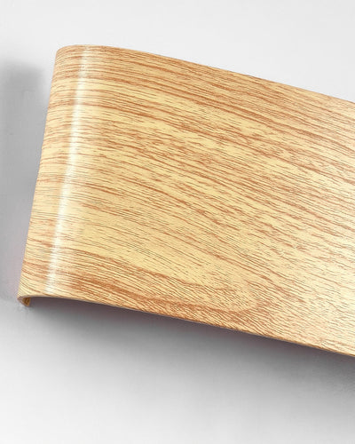 LumaVerde Woodgrain LED Outdoor Sconce Weather-Resistant - OpalDwell