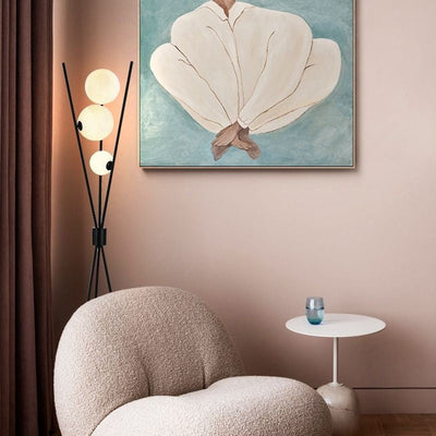LunaGlow Moonlight Floor and Table Lamp For Modern Living Rooms - OpalDwell