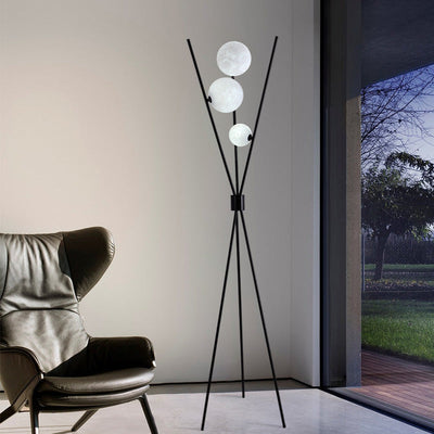 LunaGlow Moonlight Floor and Table Lamp For Modern Living Rooms - OpalDwell