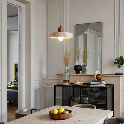 pendant lamp in natural stone - Unique & Adjustable | OpalDwell - OpalDwell