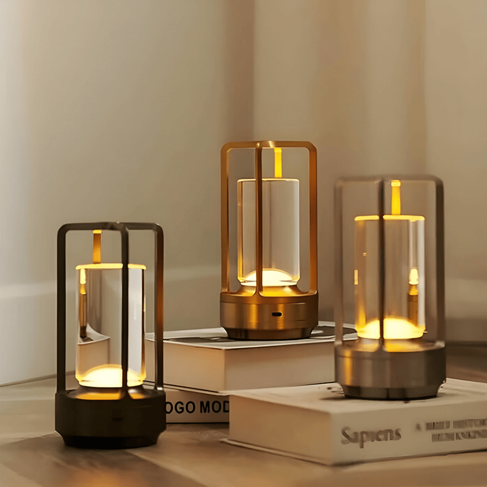LumaNest Table Lamp Waterproof Portable LED Light Outdoor - OpalDwell