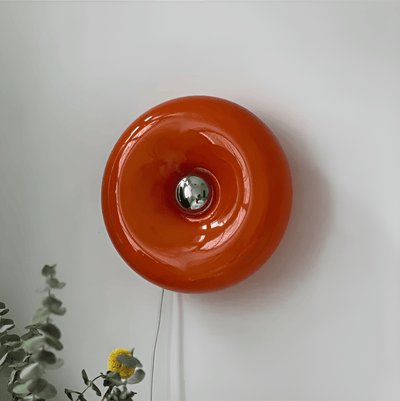 Orenda Donut Glass Lamp for Wall and Table Lighting - OpalDwell