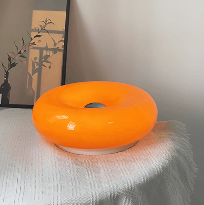 Orenda Donut Glass Lamp for Wall and Table Lighting - OpalDwell