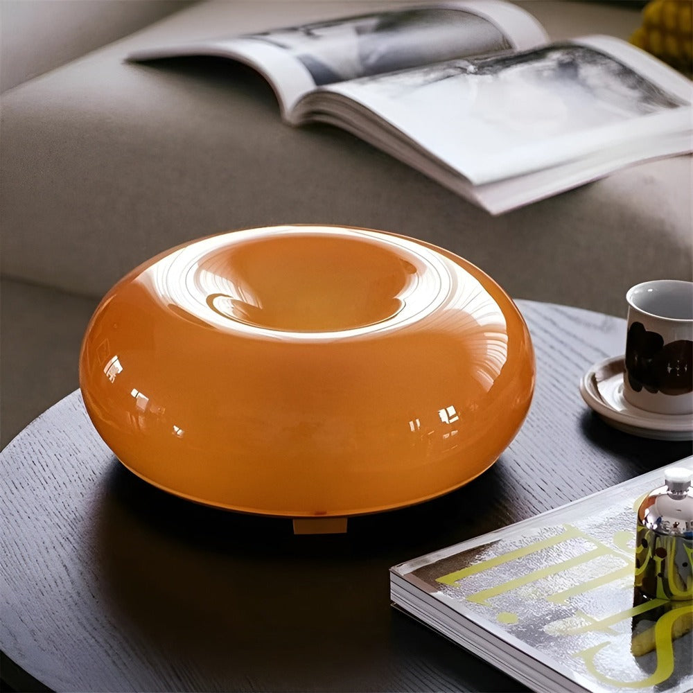 Orenda Donut Glass Lamp for Wall and Table Lighting - OpalDwell