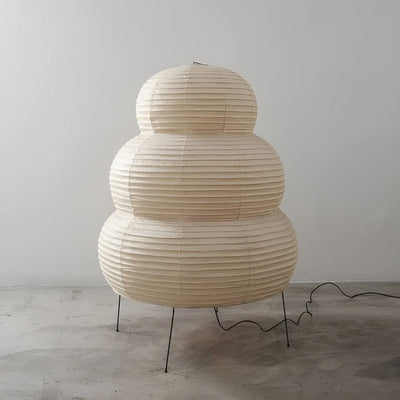 SoraLume Rice Paper Floor Lamp With Adjustable Lighting OpalDwell