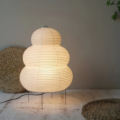 SoraLume Rice Paper Floor Lamp With Adjustable Lighting OpalDwell