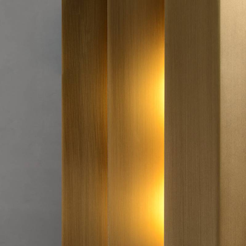 Contemporary Wall Light With Modern LED Illumination For Home Interiors OpalDwell