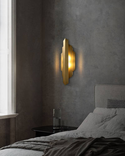 Contemporary Wall Light With Modern LED Illumination For Home Interiors OpalDwell