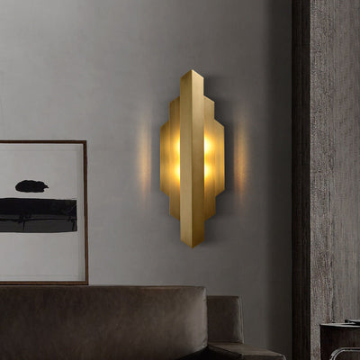 Contemporary Wall Light With Modern LED Illumination For Home Interiors OpalDwell
