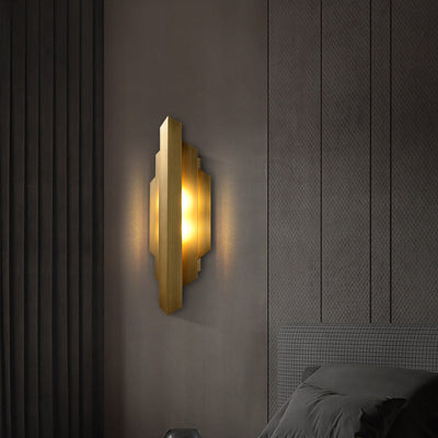 Contemporary Wall Light With Modern LED Illumination For Home Interiors OpalDwell