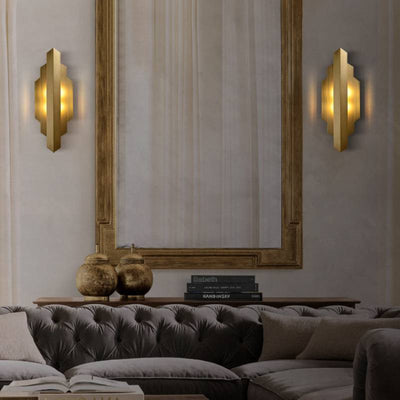 Contemporary Wall Light With Modern LED Illumination For Home Interiors OpalDwell
