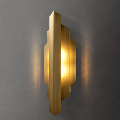 Contemporary Wall Light With Modern LED Illumination For Home Interiors OpalDwell