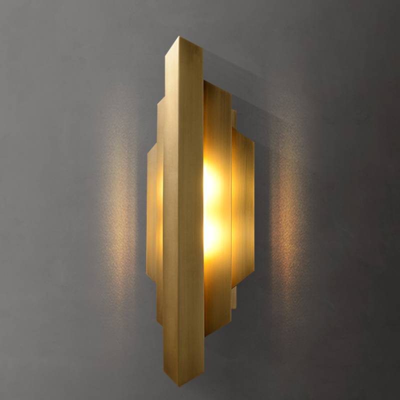 Contemporary Wall Light With Modern LED Illumination For Home Interiors OpalDwell