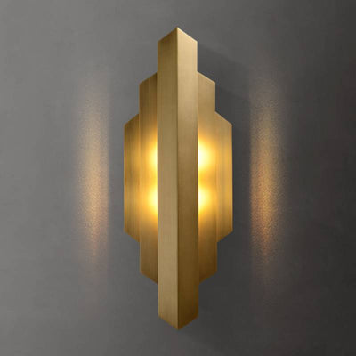 Contemporary Wall Light With Modern LED Illumination For Home Interiors OpalDwell