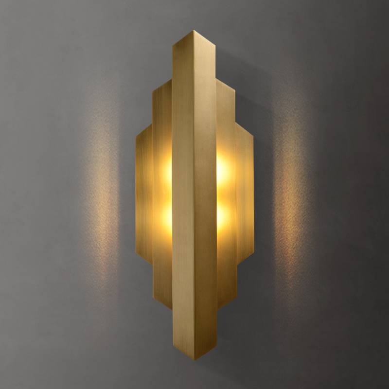 Contemporary Wall Light With Modern LED Illumination For Home Interiors OpalDwell